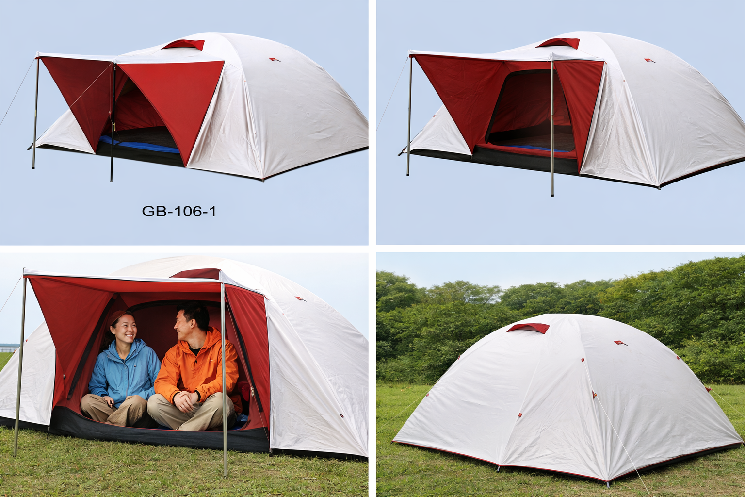 Carpa Con Alero 4 Personas