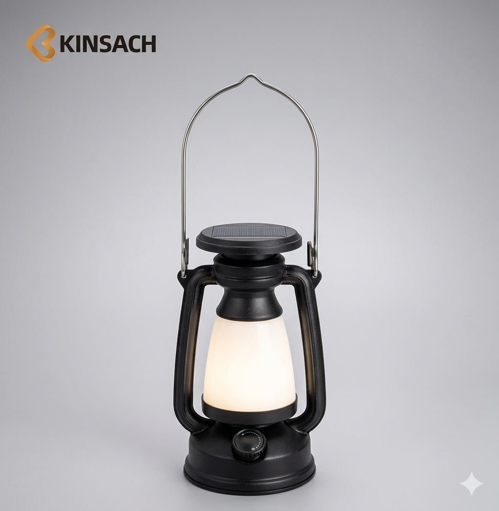 Farol retro recargable tipo C para acampar LY16A